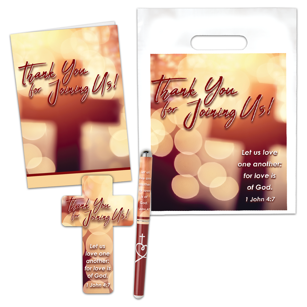 Welcome to Our Community Gift Set - KJV - Perfect for Visitors
