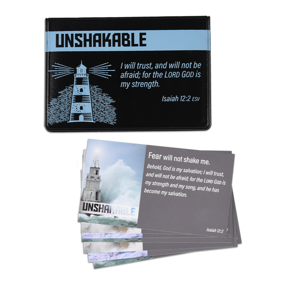 Scripture Card Wallet - Unshakable