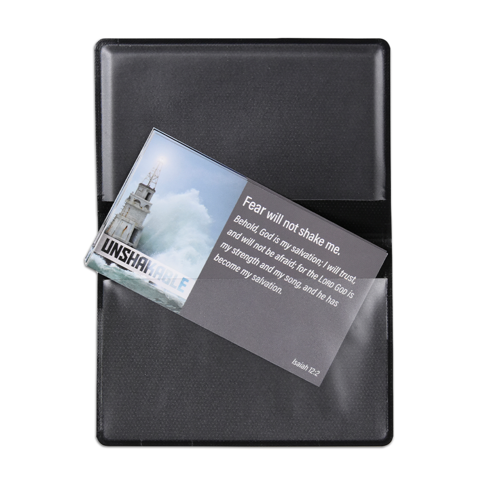 Scripture Card Wallet - Unshakable