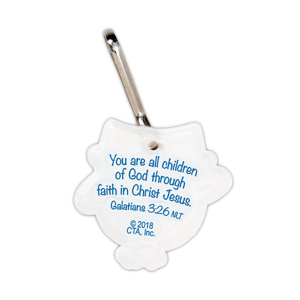 I am Loved by God Zipper Pull - Whooo Are You?