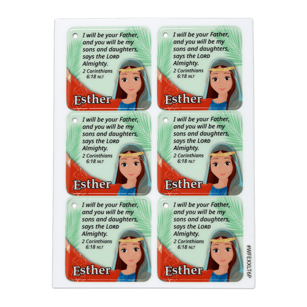 Collectible Tag of Esther - Warriors of Faith