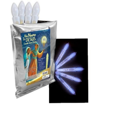 Candle shaped glow shop sticks